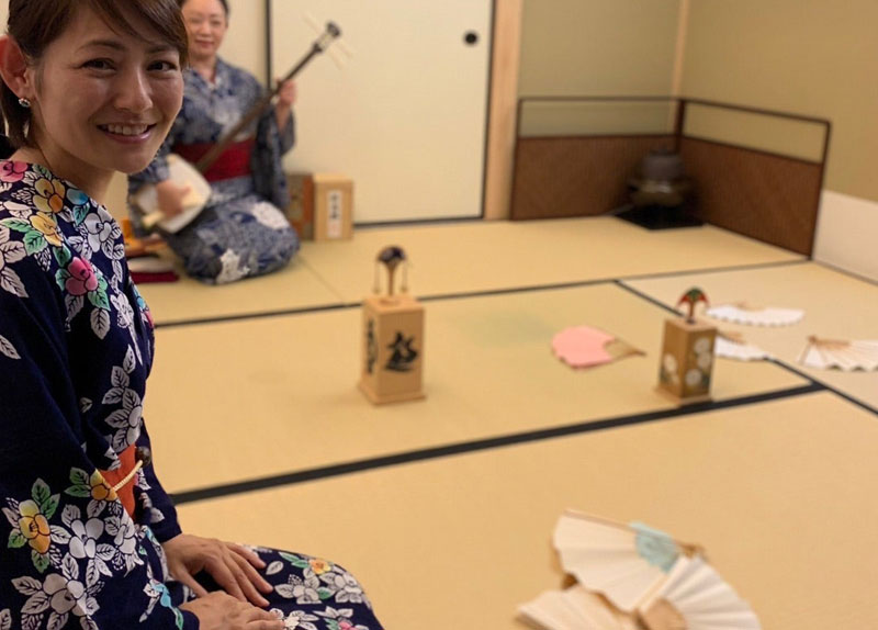 和の伝統遊び　投扇興体験